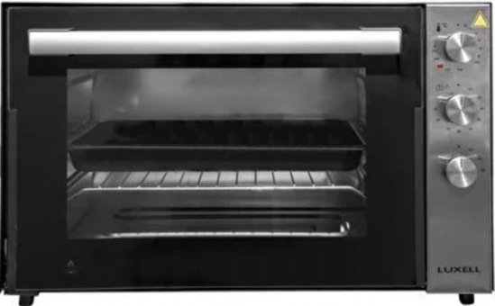 Luxell LX-9320 70 lt Izgaralı Klasik Fanlı Mini Fırın Siyah