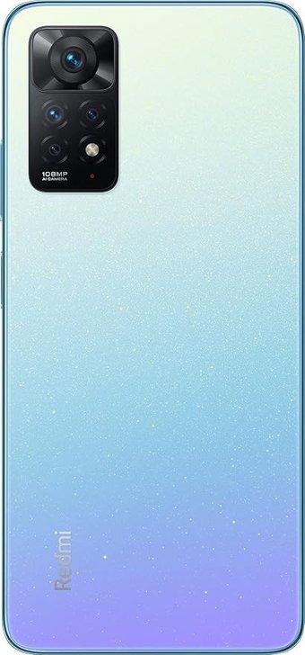 Xiaomi Redmi Note 11 Pro 128 GB Hafıza 6 GB Ram 6.67 inç 108 MP Çift Hatlı AMOLED Ekran Android Akıllı Cep Telefonu Mavi