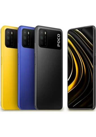Poco M3 64 GB Hafıza 4 GB Ram 6.53 inç 48 MP Çift Hatlı IPS LCD Ekran Android Akıllı Cep Telefonu Siyah