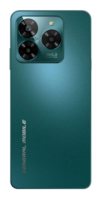 General Mobile Era 50 256 GB Hafıza 6 GB Ram 6.78 inç 50 MP Çift Hatlı IPS LCD Ekran Android Akıllı Cep Telefonu Yeşil