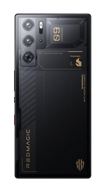 Zte Nubia Red Magic 9 Pro 512 GB Hafıza 16 GB Ram 6.8 inç 50 MP Çift Hatlı AMOLED Ekran Android Akıllı Cep Telefonu Siyah