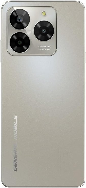 General Mobile Era 50 128 GB Hafıza 6 GB Ram 6.78 inç 50 MP Çift Hatlı IPS LCD Ekran Android Akıllı Cep Telefonu Beyaz