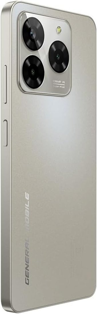 General Mobile Era 50 128 GB Hafıza 6 GB Ram 6.78 inç 50 MP Çift Hatlı IPS LCD Ekran Android Akıllı Cep Telefonu Beyaz