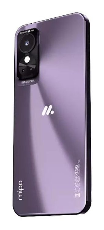 Mipo M46 Plus 256 GB Hafıza 8 GB Ram 6.82 inç 48 MP IPS LCD Ekran Android Akıllı Cep Telefonu Mor