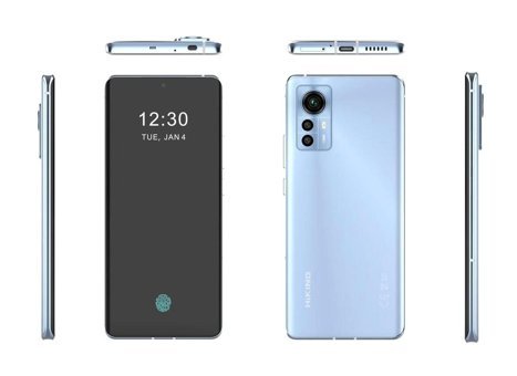 Hiking A51 256 GB Hafıza 12 GB Ram 6.55 inç 108 MP Çift Hatlı OLED Ekran Android Akıllı Cep Telefonu Mavi