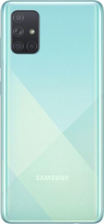 Samsung Galaxy A71 128 Gb Hafıza 8 Gb Ram 6.7 İnç 64 MP Çift Hatlı Super Amoled Ekran Android Akıllı Cep Telefonu Mavi