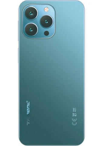 Trident A55 128 GB Hafıza 6 GB Ram 6.52 inç 48 MP Çift Hatlı IPS LCD Ekran Android Akıllı Cep Telefonu Mavi