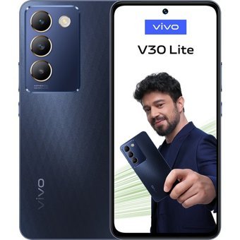 Vivo V30 Lite 256 GB Hafıza 8 GB Ram 6.67 inç 50 MP Çift Hatlı AMOLED Ekran Android Akıllı Cep Telefonu Siyah