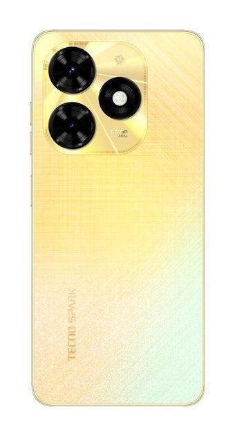 Tecno Spark 20C 128 GB Hafıza 8 GB Ram 6.6 inç 50 MP Çift Hatlı IPS LCD Ekran Android Akıllı Cep Telefonu Sarı