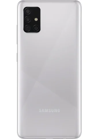 Samsung Galaxy A51 256 GB Hafıza 8 GB Ram 6.5 inç 48 MP Çift Hatlı Super AMOLED Ekran Android Akıllı Cep Telefonu Gümüş