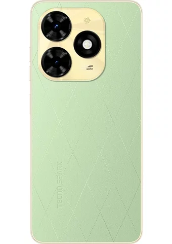 Tecno Spark 20C 128 GB Hafıza 8 GB Ram 6.6 inç 50 MP Çift Hatlı IPS LCD Ekran Android Akıllı Cep Telefonu Yeşil