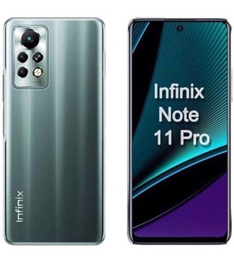 Infinix Note 11 Pro 128 GB Hafıza 8 GB Ram 6.67 inç 108 MP Çift Hatlı AMOLED Ekran Android Akıllı Cep Telefonu Yeşil