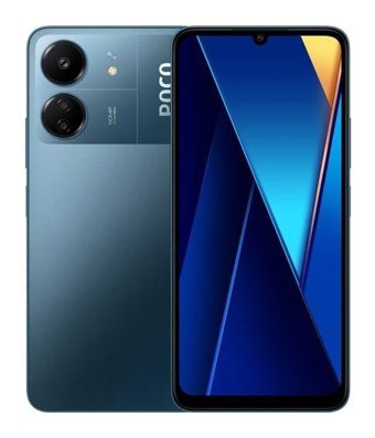 Poco C65 256 GB Hafıza 8 GB Ram 6.74 inç 50 MP Çift Hatlı IPS LCD Ekran Android Akıllı Cep Telefonu Mavi