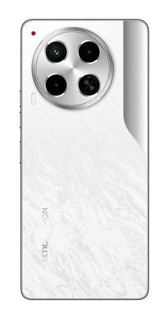 Tecno Camon 30 256 GB Hafıza 8 GB Ram 6.78 inç 50 MP Çift Hatlı AMOLED Ekran Android Akıllı Cep Telefonu Beyaz