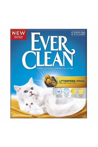 Ever Clean Patilere Yapışmayan Topaklanan Kalın Taneli Aktif Karbonlu Bentonit Kedi Kumu 6 lt
