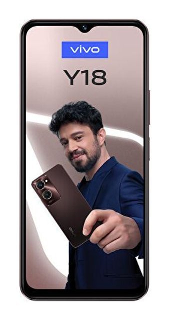 Vivo Y18 256 GB Hafıza 8 GB Ram 6.56 inç 50 MP Çift Hatlı Ips Lcd Ekran Android Akıllı Cep Telefonu Kahverengi