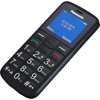 Panasonic KX-TU110 EXB 2.4 inç 0.3 MP TFT Ekran Tuşlu Cep Telefonu Siyah