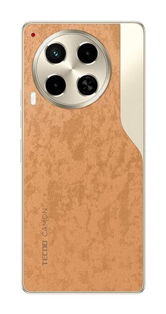 Tecno Camon 30 256 GB Hafıza 12 GB Ram 6.78 inç 50 MP Çift Hatlı AMOLED Ekran Android Akıllı Cep Telefonu Kahverengi