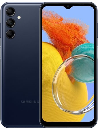 Samsung Galaxy M14 128 GB Hafıza 4 GB Ram 6.6 inç 50 MP Çift Hatlı PLS Ekran Android Akıllı Cep Telefonu Lacivert