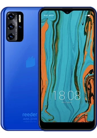 Reeder P13 Blue Max L 64 GB Hafıza 4 GB Ram 6.26 inç 8 MP Çift Hatlı IPS LCD Ekran Android Akıllı Cep Telefonu Mavi