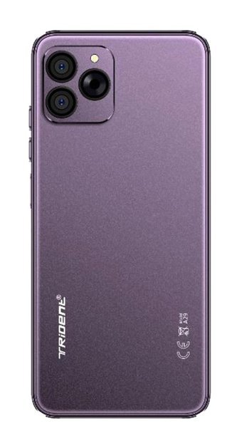 Trident A29 128 GB Hafıza 4 GB Ram 6.52 inç 21 MP Çift Hatlı HD+ Ekran Android Akıllı Cep Telefonu Mor