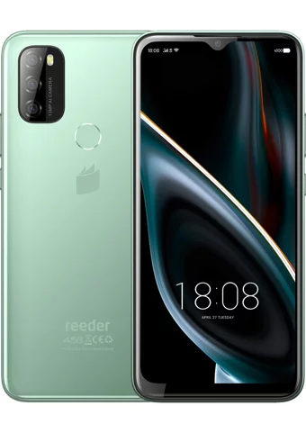Reeder P13 Blue Max 2021 128 GB Hafıza 4 GB Ram 6.51 inç 13 MP Çift Hatlı IPS LCD Ekran Android Akıllı Cep Telefonu Yeşil