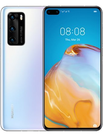 Huawei P40 128 GB Hafıza 8 GB Ram 6.1 inç 50 MP Çift Hatlı OLED Ekran Android Akıllı Cep Telefonu Beyaz