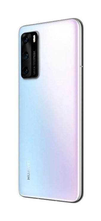 Huawei P40 128 GB Hafıza 8 GB Ram 6.1 inç 50 MP Çift Hatlı OLED Ekran Android Akıllı Cep Telefonu Beyaz