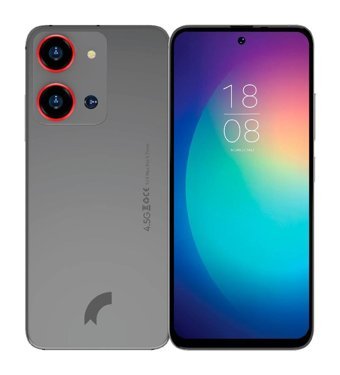 Reeder S19 Max Pro S Zoom 128 GB Hafıza 8 GB Ram 6.78 inç 108 MP Çift Hatlı IPS LCD Ekran Android Akıllı Cep Telefonu Gri
