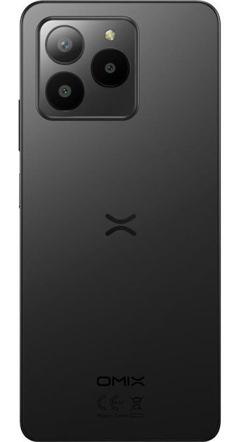 Omix X7 128 GB Hafıza 8 GB Ram 6.43 inç 64 MP Çift Hatlı AMOLED Ekran Android Akıllı Cep Telefonu Siyah