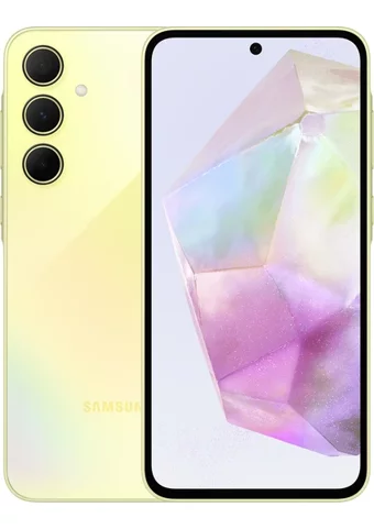 Samsung Galaxy A35 128 GB Hafıza 8 GB Ram 6.6 inç 50 MP Çift Hatlı Super AMOLED Ekran Android Akıllı Cep Telefonu Sarı