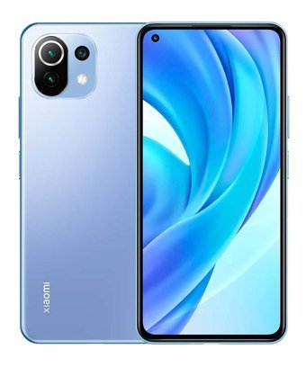 Xiaomi Mi 11 Lite 128 GB Hafıza 6 GB Ram 6.55 inç 64 MP Çift Hatlı AMOLED Ekran Android Akıllı Cep Telefonu Mavi
