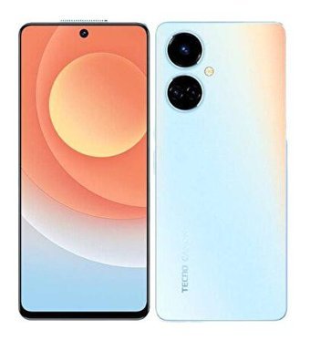 Tecno Camon 19 128 GB Hafıza 6 GB Ram 6.8 inç 64 MP Çift Hatlı IPS LCD Ekran Android Akıllı Cep Telefonu Beyaz