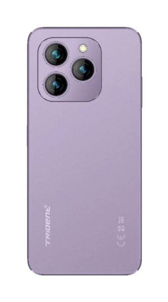 Trident A60 128 GB Hafıza 6 GB Ram 6.59 inç 48 MP Çift Hatlı IPS LCD Ekran Android Akıllı Cep Telefonu Mor