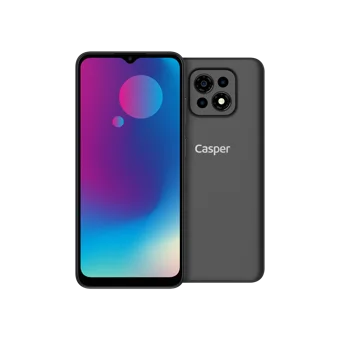 Casper Via M35 128 GB Hafıza 4 GB Ram 6.5 inç 13 MP Çift Hatlı IPS LCD Ekran Android Akıllı Cep Telefonu Siyah
