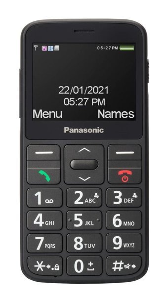 Panasonic KX-TU160 EXB 2.4 inç 0.3 MP TFT Ekran Tuşlu Cep Telefonu Siyah