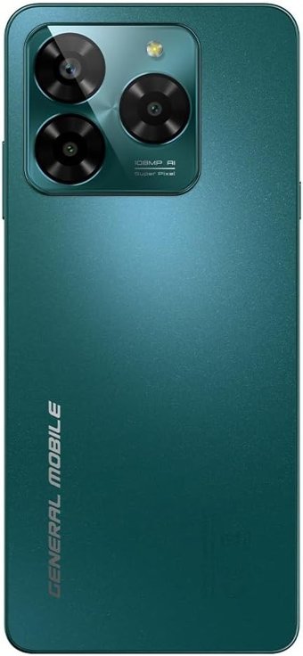 General Mobile Era 50 128 GB Hafıza 6 GB Ram 6.78 inç 50 MP Çift Hatlı IPS LCD Ekran Android Akıllı Cep Telefonu Yeşil