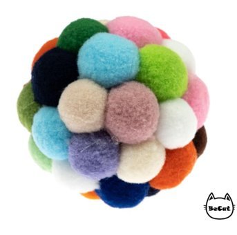 Be Cat Peluş Yakalama Yavru-Yetişkin Top Kedi Oyuncağı