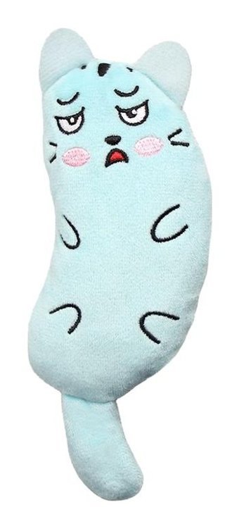 Jzcat Pet Kedi Otlu Tüylü Isırma Yavru Yastık Kedi Oyuncağı