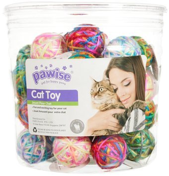 Pawise Hareketli Isırma Yavru-Yetişkin Örme Top Kedi Oyuncağı
