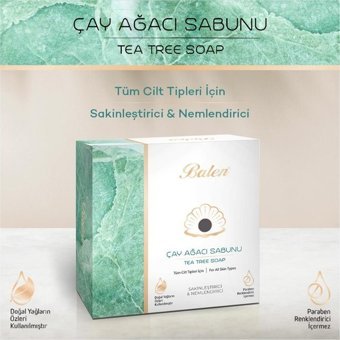 Balen Organik Çay Ağacı Sabun 125 gr