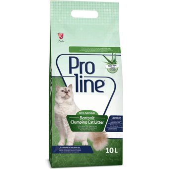 Proline Lavanta Kokulu + Aleo Vera Kokulu Topaklanan İnce Taneli Bentonit Kedi Kumu 2x10 lt