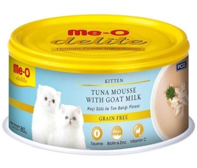 Me-o Delite Ton Balıklı Ezme Yaş Kedi Maması 12x80 gr