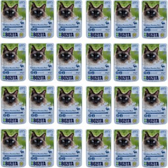 Bozita Ren Geyikli Parça Etli Yaş Kedi Maması 24x85 gr