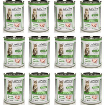 La Vital Tavuk Parça Etli Yaş Kedi Maması 12x400 gr