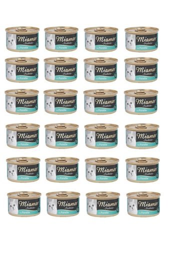 Miamor Alabalık Parça Etli Yaş Kedi Maması 24x85 gr