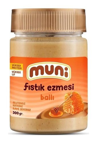 Muni Glutensiz Ballı Fıstık Ezme Krem Çikolata 300 gr