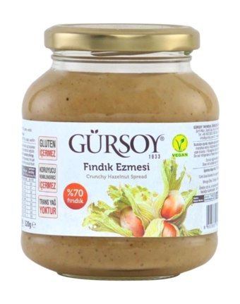 Gürsoy Parçacıklı Fındık Ezme Krem Çikolata 320 gr