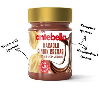 Antebella Kakaolu Fındık Ezme Krem Çikolata 320 gr