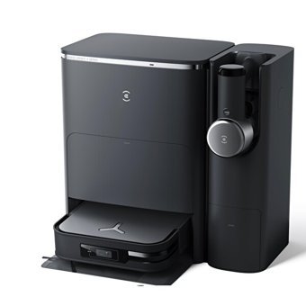 Ecovacs Deebot x2 Combo Haritalı Çöp İstasyonlu Moplu Kuru 8700 Pa Siyah Robot Süpürge ve Paspas
